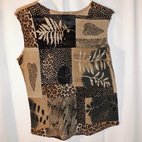 ~~~ CHAPALL ~~~ Top - Large with Sparkles Scattered  on Front - Picture 2 of 2